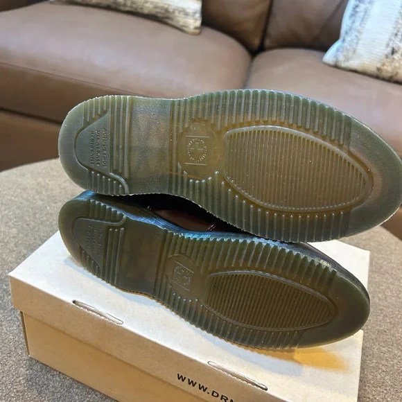 Dr. Martens Burgundy Ankle Boots - Picture 5 of 7